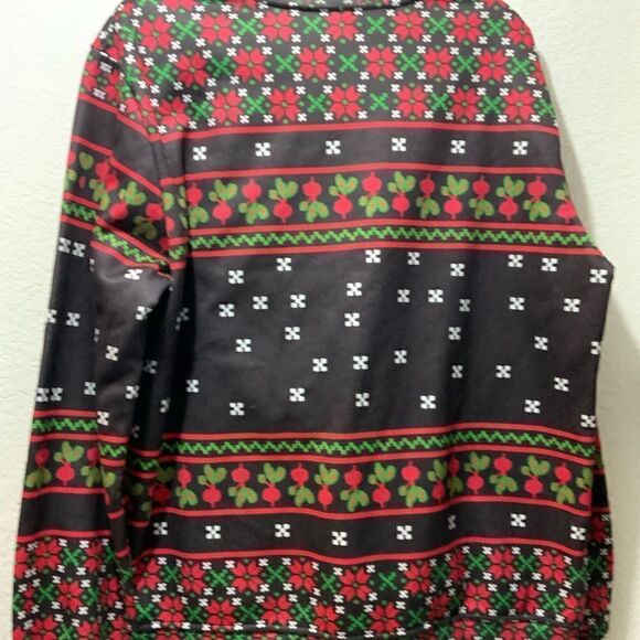 Ugly Christmas Sweater The Office Happy Birthday Jesus Sorry Your Party's So Lam - Picture 7 of 7